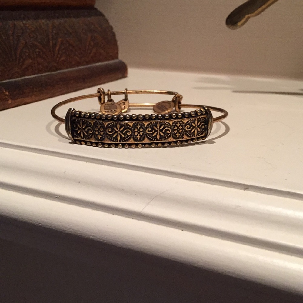 Alex and Ani gold bracelet